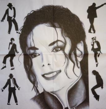 040 Stars - 3-lagig - Michael Jackson